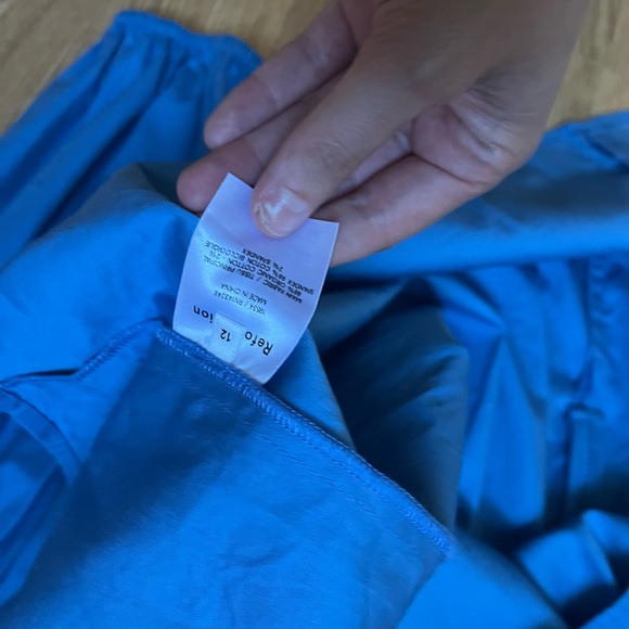 Reformation Michaela Dress in Azure Size 12 - Picture 7 of 11